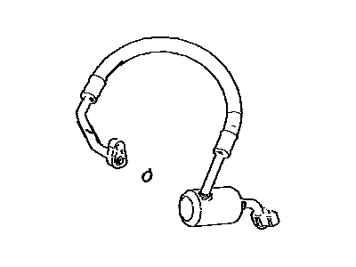 Lexus 88703-48290 Hose Sub-Assembly, DISCH