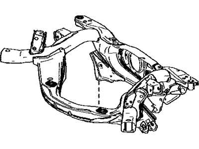 Lexus NX200t Rear Crossmember - 51206-78010