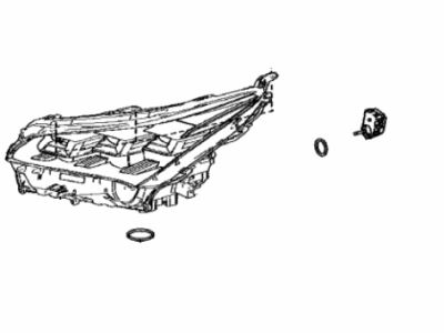 Lexus 81145-78180 Headlamp Unit With Gas