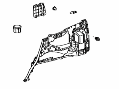 Lexus 64740-78010-C1 Panel Assembly, Deck Trim