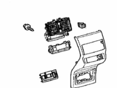 Lexus 58903-78010-C0 Panel Sub-Assembly, Console