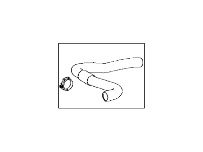 Lexus NX300 Radiator Hose - 16571-36240