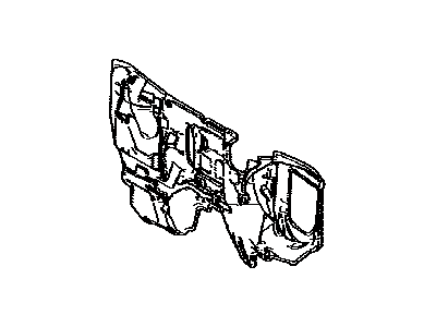 Lexus 55223-78011 INSULATOR, Dash Panel