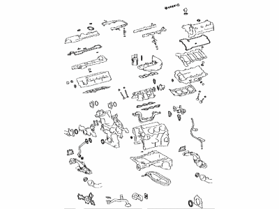 Lexus 04111-36301 Gasket Kit, Engine Overhaul