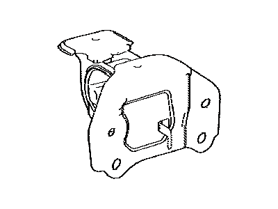 Lexus 12372-36070 INSULATOR, Engine Mounting