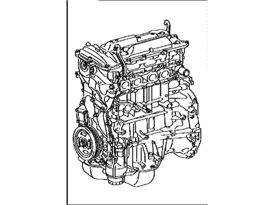 Lexus 19000-36430 Engine Assy, Partial