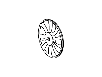 2019 Lexus NX300h Fan Blade - 16361-36200