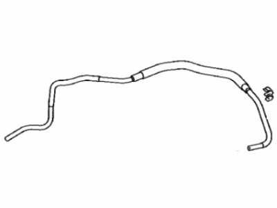 Lexus 25760-36040 Hose Assy, Vacuum Transmitting