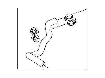 Lexus 87209-78051 Hose Sub-Assembly, Water