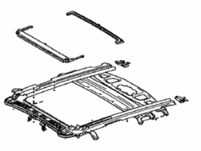 Lexus 63203-78020 Housing Sub-Assy, Sliding Roof