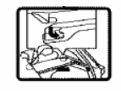 Lexus 74594-78010 Label, Package Tray