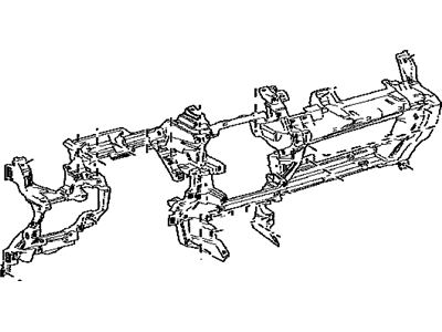 Lexus 55303-78010-C0 Panel Sub-Assy, Instrument