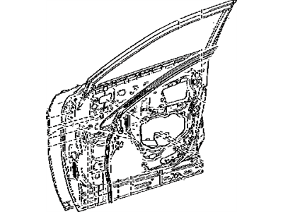 Lexus 67001-78020 Panel Sub-Assembly, Front Door Inside