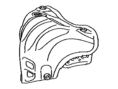 Lexus 17167-36041 INSULATOR, Exhaust Manifold Heat