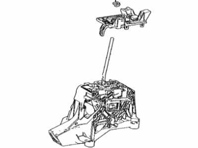 Lexus 33550-78021 Floor Shift Assy, Transmission