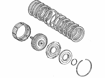 Lexus 35650-48030 Clutch Assembly, Direct