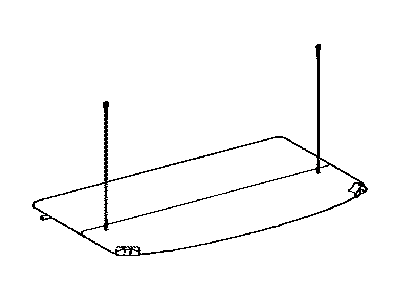 Lexus 64910-78010-C0 Cover Assy, Tonneau
