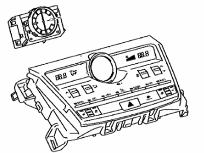 Lexus 55900-78670 Control Assembly, Air Co