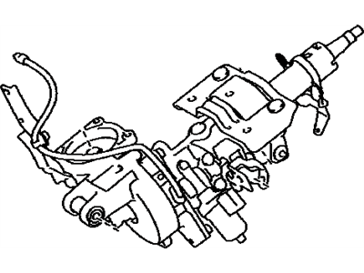 2018 Lexus NX300h Steering Column - 4520A-78010