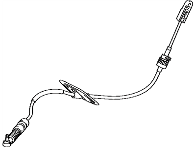 Lexus 33820-48300 Cable Assy, Transmission Control