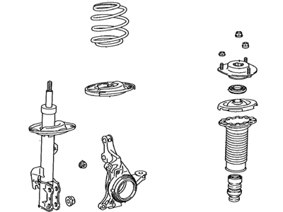 Lexus 48520-80300 ABSORBER Set, Shock