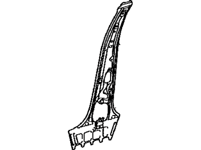 Lexus 61307-48030 Pillar Sub-Assy, Center Body, Inner RH