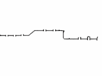 Lexus 47322-48120 Tube, Rear Brake, NO.2