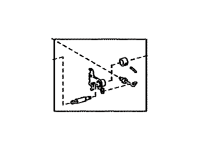 Lexus 35505-49005 Lever Sub-Assembly, Park