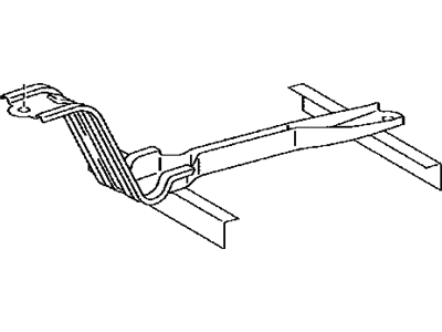 Lexus 74404-48110 Clamp Sub-Assy, Battery