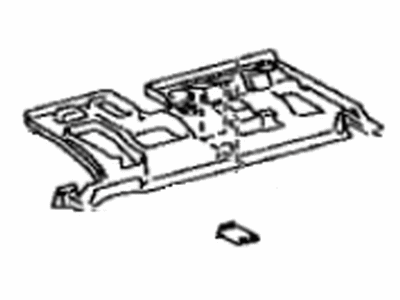 Lexus 55606-48020 Cover Sub-Assy, Instrument Panel Under, NO.1