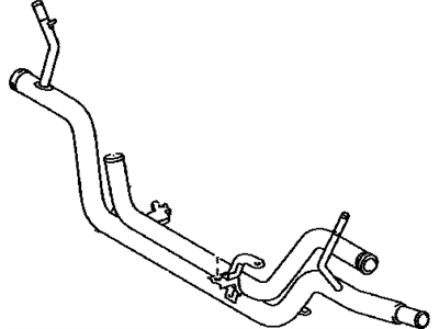 Lexus 16322-31090 Pipe, Water Inlet