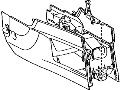 Lexus 58810-48560-C0 Box Assembly, Console, F