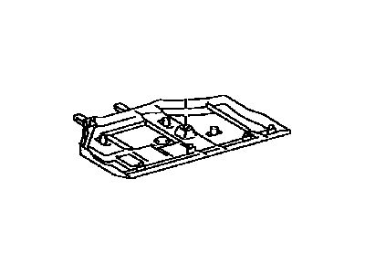 Lexus 55607-0E040 Cover Sub-Assy, Instrument Panel Under, NO.2