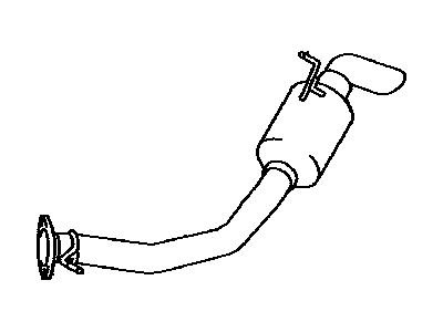 Lexus RX350 Exhaust Pipe - 17430-31730