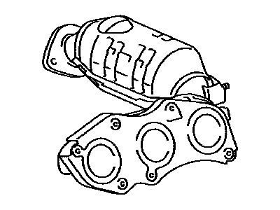 2010 Lexus RX450h Exhaust Manifold - 17140-31400