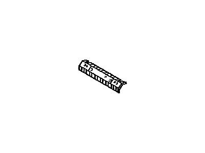 Lexus 57832-48050 Reinforcement, Rear NO.1 Seat Leg, Front NO.2