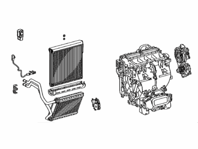 Lexus 87050-48350 Radiator Assy, Air Conditioner