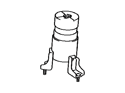 Lexus 12361-20231 INSULATOR, Engine Mounting