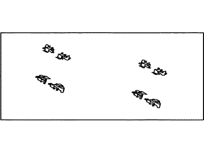 Lexus 04947-48080 Fitting Kit, Disc Brake, Front