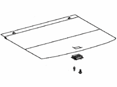 Lexus 58410-48100-A0 Board Assembly, Deck