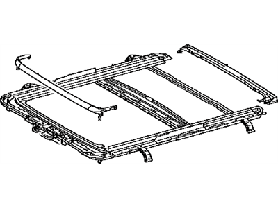 Lexus 63203-48140 Housing Sub-Assy, Sliding Roof