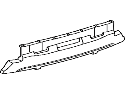 Lexus 52615-48130 ABSORBER, Rear Bumper