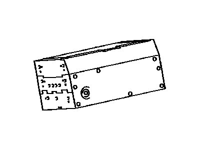 Lexus 86431-48010 Display, Display & Navigation Module