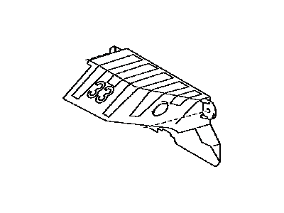 Lexus 32917-48060 Duct, Transmission Oil Cooler Air