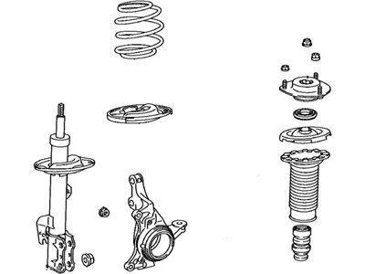 Lexus RX350 Shock Absorber - 48510-80580