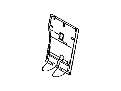 Lexus 71880-48241-C0 Carpet Assembly, Rear Seat