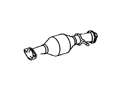 2013 Lexus RX450h Catalytic Converter - 17420-31500