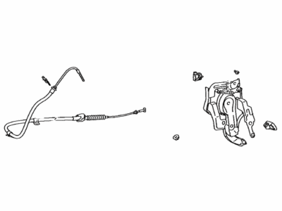 Lexus 46200-48150 Pedal Assy, Parking Brake Control