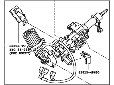 Lexus Steering Column - 45250-48241