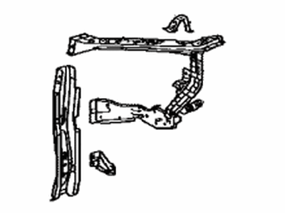 2012 Lexus RX450h Radiator Support - 53203-48080